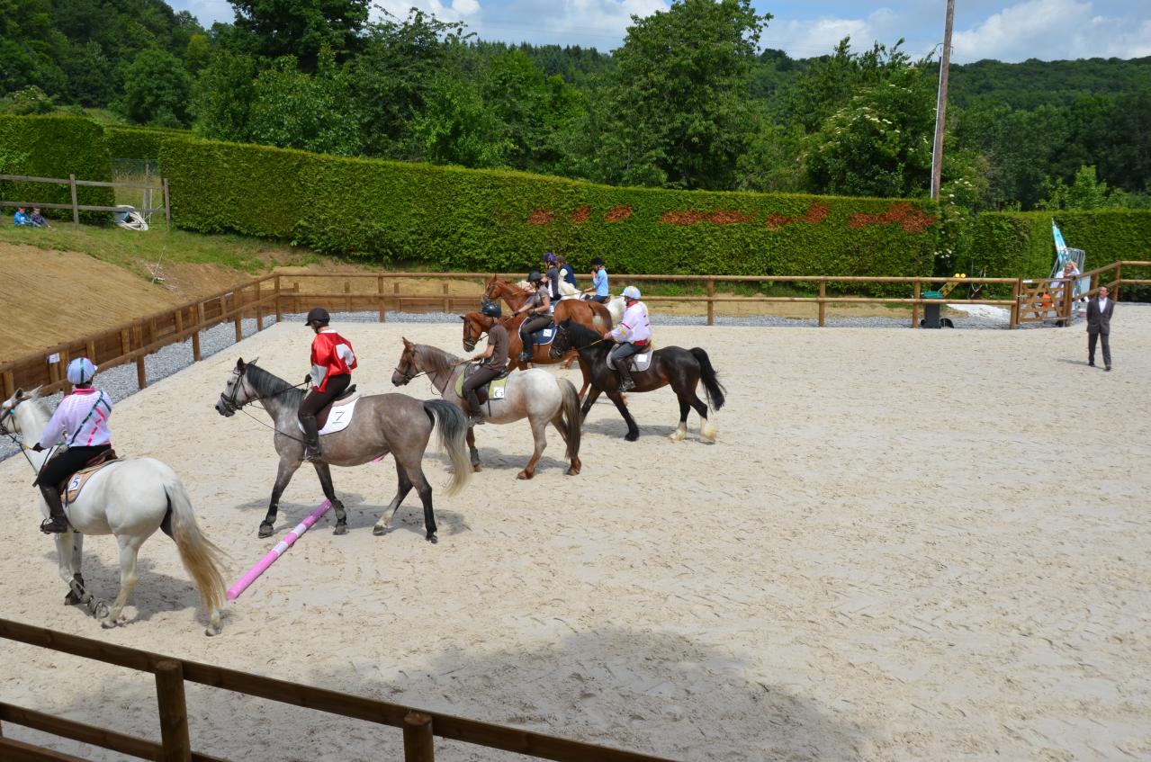 Arrivée de la 2 eme course!